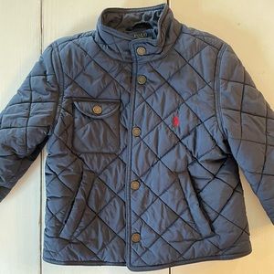 3T Polo Quilted Jacket in Navy
